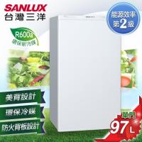 SANLUX台灣三洋 97L單門定頻小冰箱-珍珠白 SR-B97A5