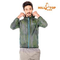 【hilltop山頂鳥】男款超輕量超潑水透氣外套S02M90-綠