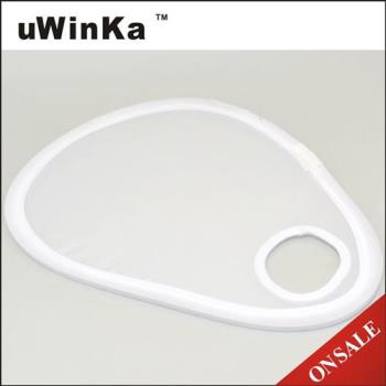 uWinKa可折疊穿孔型內閃柔光板白色透明反光板RE-H30W(長30CM;附收納袋)