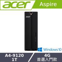 Acer宏碁 XC-330 雙核文書桌上型電腦 A4-9120/4G/1T/65W/W10/DVD光碟機