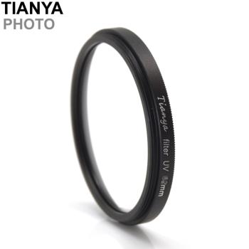 Tianya天涯鏡頭保護鏡55mm保護鏡55mm濾鏡uv濾鏡(口徑:55mm;無鍍膜/玻璃+鋁圈)料號T0P55