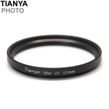 Tianya天涯鏡頭保護鏡43mm保護鏡43mm濾鏡uv濾鏡(口徑:43mm;無鍍膜/玻璃+鋁圈)料號T0P43