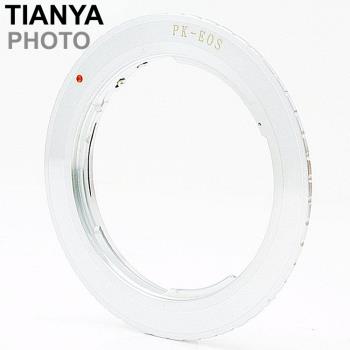 Tianya天涯 Pentax賓得士PK鏡頭轉成Canon佳能EOS接環的鏡頭轉接環(全銅)PK-EOS PK轉EOS PK轉EF PK轉EF-S