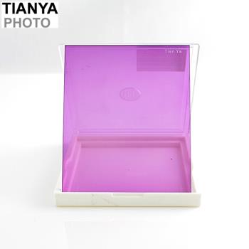 Tianya天涯80方型濾鏡全紫色濾鏡(寬83mm;相容法國Cokin高堅P系列方形濾鏡)-料號T805A