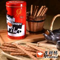 【黑師傅】巧克力/草莓/牛奶/花生捲心酥 3罐 (400g/罐)
