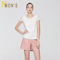 MONS 法式夢幻蕾絲質感上衣