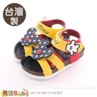 魔法Baby 童鞋 台灣製迪士尼米奇正版兒童涼鞋~sk0411