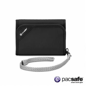 Pacsafe RFIDSAFE V125 防盜三折式錢夾 (黑色)