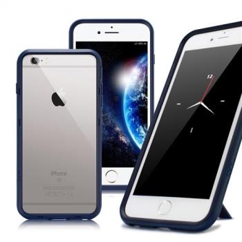 Thunder X iPhone SE3/ SE2/ iPhone 8 / iPhone 7 / 6s 防摔邊框手機殼-藍