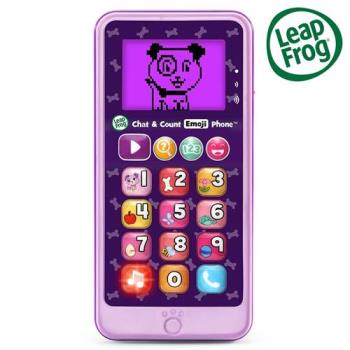 美國[LeapFrog跳跳蛙] 炫光智慧小手機(粉紫)