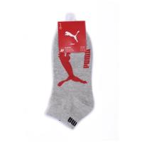 PUMA 大豹短襪 灰紅 BB109601 鞋全家福