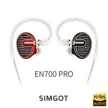 SIMGOT 銅雀 EN700 PRO 動圈入耳式耳機-紅黑色