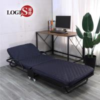 LOGIS-佳美寶便利二折床198*75*27 折合床 看護床 陪伴床 可拆洗【2107】