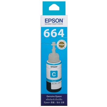 EPSON T664 系列 【藍色】原廠墨水-T664200