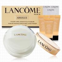 LANCOME蘭蔻 絕對完美精粹蜜粉15g(贈水感奇蹟恆久光粉底5mlx3)