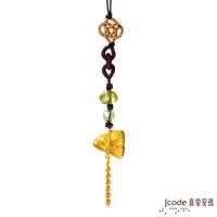 Jcode真愛密碼 文昌功名黃金粽子吊飾