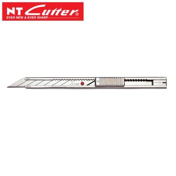 日本NT Cutter專業折刃式銳角30度美工刀細工刀AD-2P(金屬握把;左撇子亦適;齒槽密,45度刀片亦可;自動鎖定刀片)30°美工刀