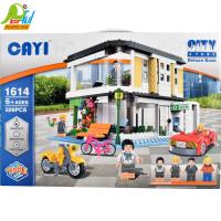 【Playful Toys 頑玩具】趣味積木銀行大廈 建構積木 益智積木 主題積木 迷你積木 樂高相容 BLOCKS 角色扮演積木