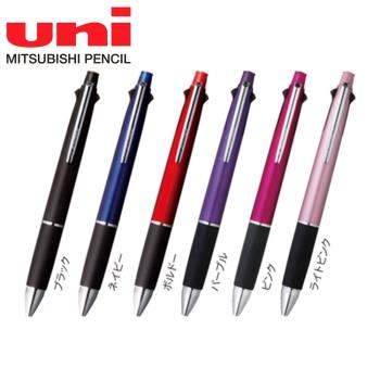 (多色)日本UNI三菱4+1多功能機能筆(即Jetstream油性0.5mm原子筆4色：紅藍綠黑+自動0.5mm鉛筆)MSXE5-1000-05