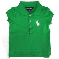 Polo by Ralph Lauren大馬Logo蘋果綠網眼小孩短袖Polo衫(#2歲)