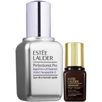 ESTEE LAUDER 雅詩蘭黛 Pro極速緊緻肌密全能精華(50ml)+特潤超導修護露(7ml)