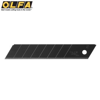 日本OLFA折刃式特専黒刃LBB-50(50枚;高碳鋼材質)適超級AL·L型L-1 L-2 L-3 L-5 L-6 L-7 MXP-L Ltd-07