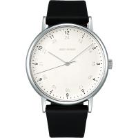 ISSEY MIYAKE 三宅一生f系列 簡約百搭皮帶錶(白/39mm) VJ21-0360Z NYAJ001YY