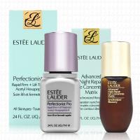 ESTEE LAUDER雅詩蘭黛 Pro極速緊緻肌密全能精華7ml+眼部超級精華5ml