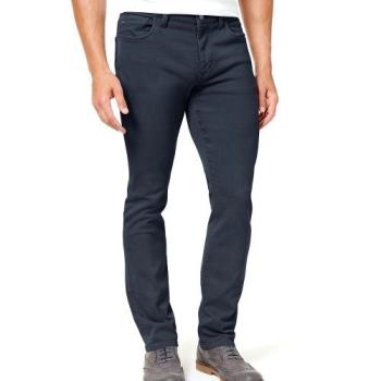 Tommy Hilfiger 2018男時尚經典款彈性深藍色直腿牛仔褲 