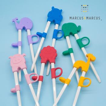 【MARCUS&MARCUS】動物樂園幼兒學習筷(多款任選)