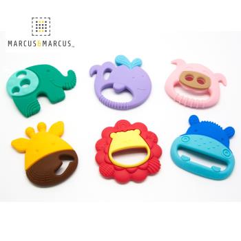 【MARCUS&MARCUS】動物樂園感官啟發固齒玩具(多款任選)