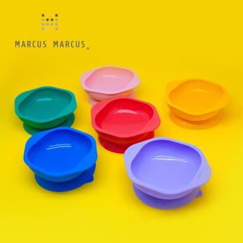 【MARCUS&MARCUS】動物樂園矽膠防漏幼兒學習吸盤碗(多款任選)
