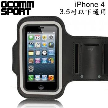 GCOMM SPORT iPhone4 3.5吋 以下通用 穿戴式運動臂帶腕帶保護套 黑色