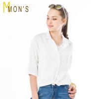MONS都會休閒柔軟棉質上衣