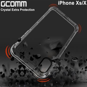 GCOMM iPhone Xs/X 增厚氣墊全方位加強保護殼 清透明 Crystal Extra Protection
