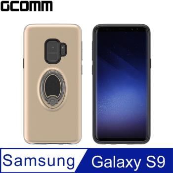 GCOMM Samsung Galaxy S9 磁吸金屬指環支架保護殼 香檳金 MagRing