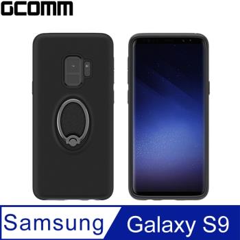 GCOMM Samsung Galaxy S9 磁吸金屬指環支架保護殼 經典黑 MagRing