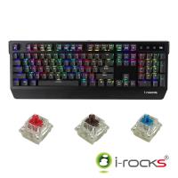 i-Rocks IRK60M PLUS RGB機械式鍵盤-德國Cherry軸+ IRM09 RGB電競滑鼠