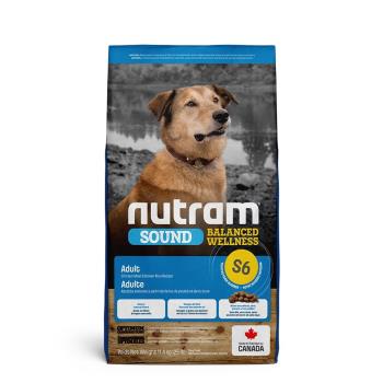 Nutram紐頓 S6成犬 狗飼料 雞肉南瓜 11.4公斤*1包