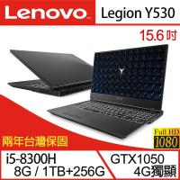 Lenovo 聯想 Legion Y530 15.6吋i5四核雙碟升級4G獨顯電競筆電 81FV004ATW
