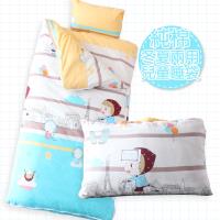 R.Q.POLO 純棉兒童睡袋-城市女孩 冬夏兩用鋪棉書包睡袋 4.5X5尺