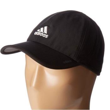 Adidas 2018男時尚Adizero輕盈休閒黑色帽子
