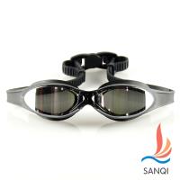 SANQI三奇 夏日必備抗UV防霧休閒泳鏡(共三色F) SN380