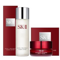 SK-II 亮采化妝水160ml+R.N.A.超肌能緊緻大眼霜15g