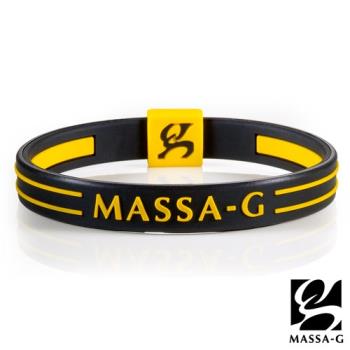 MASSA-G Energy Plus雙面鍺鈦能量手環-黑黃