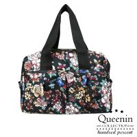 DF Queenin - 日系大人氣輕盈尼龍款手提斜背包-共4色