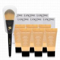 LANCOME蘭蔻 水感奇蹟恆久光粉底5mlx6(贈隨身粉底刷)