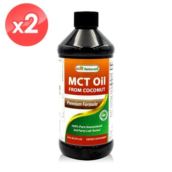 美國BEST NATURALS 中鏈MCT油2瓶組 (473ml/瓶)
