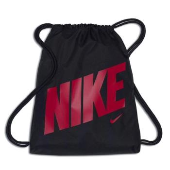 Nike 2018學童時尚大Logo桃紅黑色束口後背包