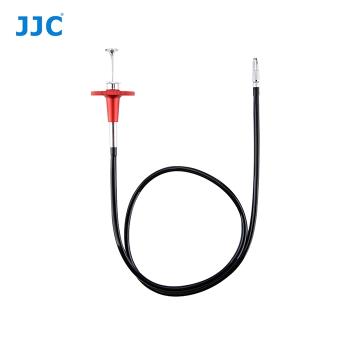 JJC機械快門線TCR-70R(長70公分,紅色)自鎖式撞針快門線
